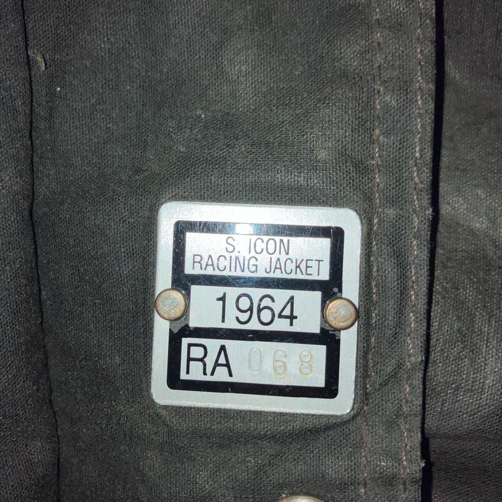 Men's Belstsff Green Waxed Jacket Sz M - Picture 9 of 9